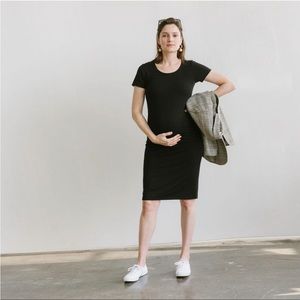 NWOT STORQ On Repeat T-Shirt Dress Size 3 - M / Black